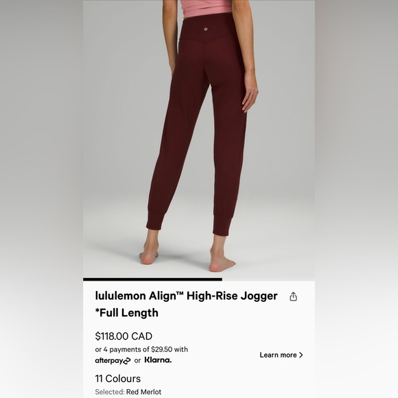 Lululemon Align Jogger - Picture 2 of 5